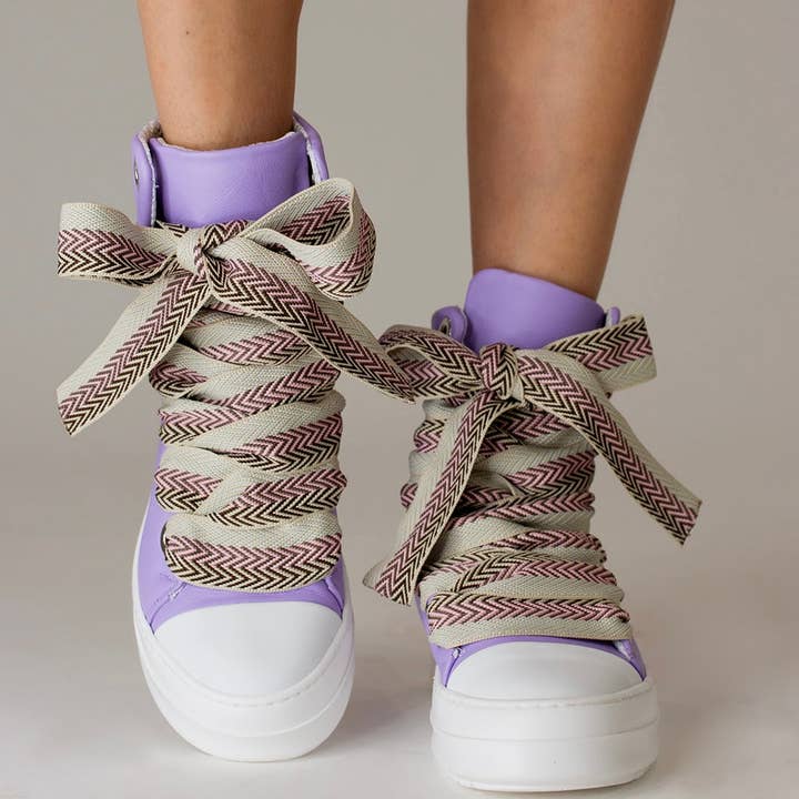 Tenacity Lilac Leather for wholesale by Cynthia Richard