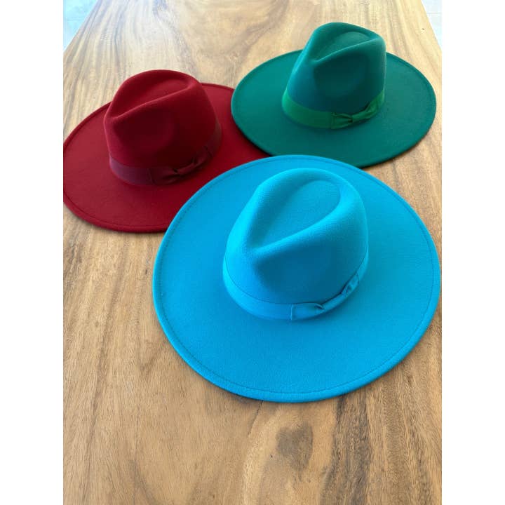 Bella Betty - Wholesale Fedora - Women's - Best seller Fashion Classic Wide Brim Felt Hat With Ribbone1