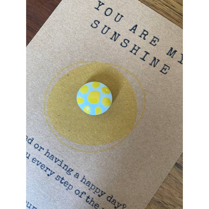 Pals in your Pocket - Wholesale Keepsake coin/token - Pebble With Sunshine & Song Lyrics Pocket Hug2