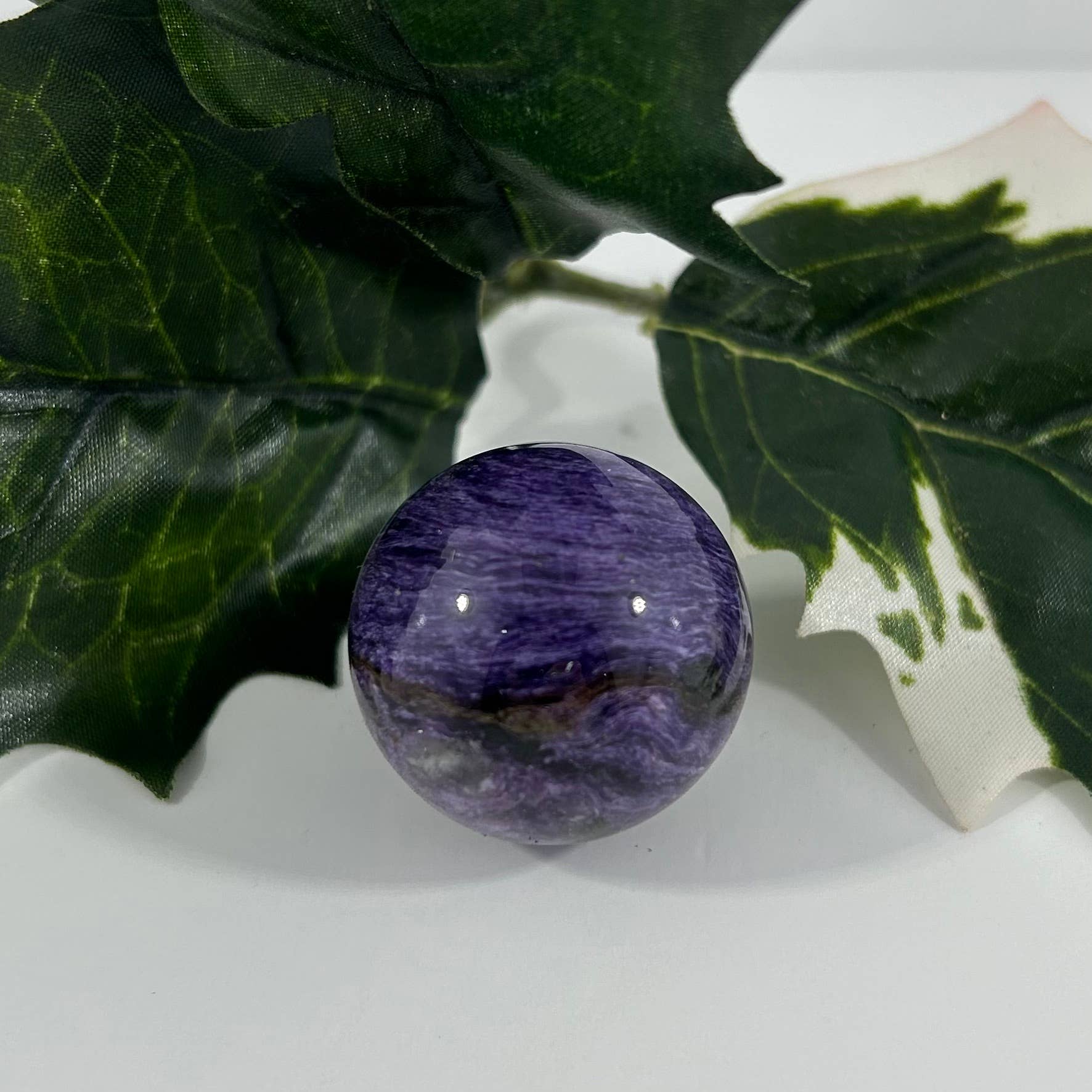 Quasar Gems USA - Wholesale Spiritual Stone/Crystal - Charoite Spheres 3cm4