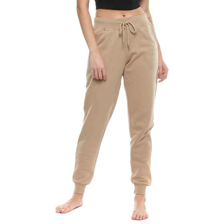 Pantalon de jogging polaire Every Day Taupe pour la vente par Urban Look