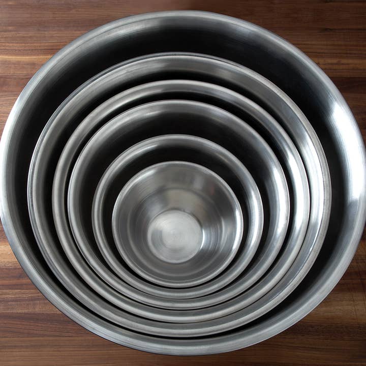 Fox Run Brands - Wholesale Mixing Bowl - Fox Run Large Stainless Steel Mixing Bowl, 4.25-Quart