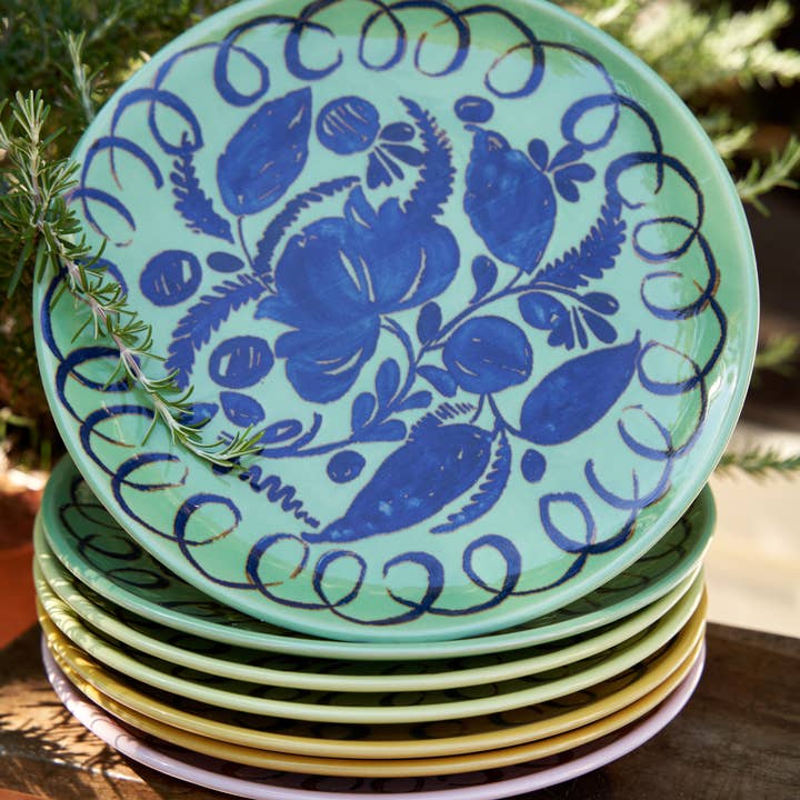 Couleur Nature – Engroshandel Middagstallerken – Amalfi Middagstallerken Grøn - 10,6" Diameter4