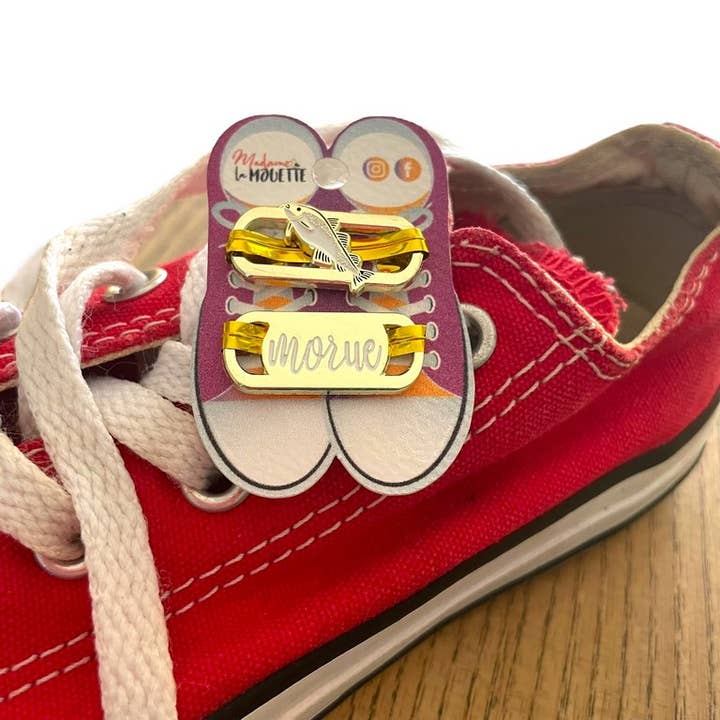 Cod lace jewelry for wholesale by Madame la mouette