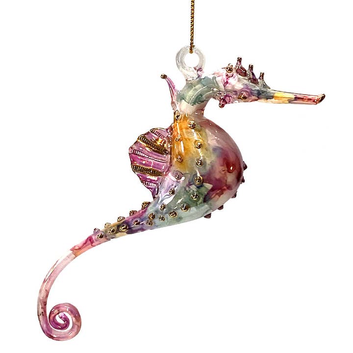 Cavalo-marinho FIGM020PIN por atacado de Unique Glass Ornaments
