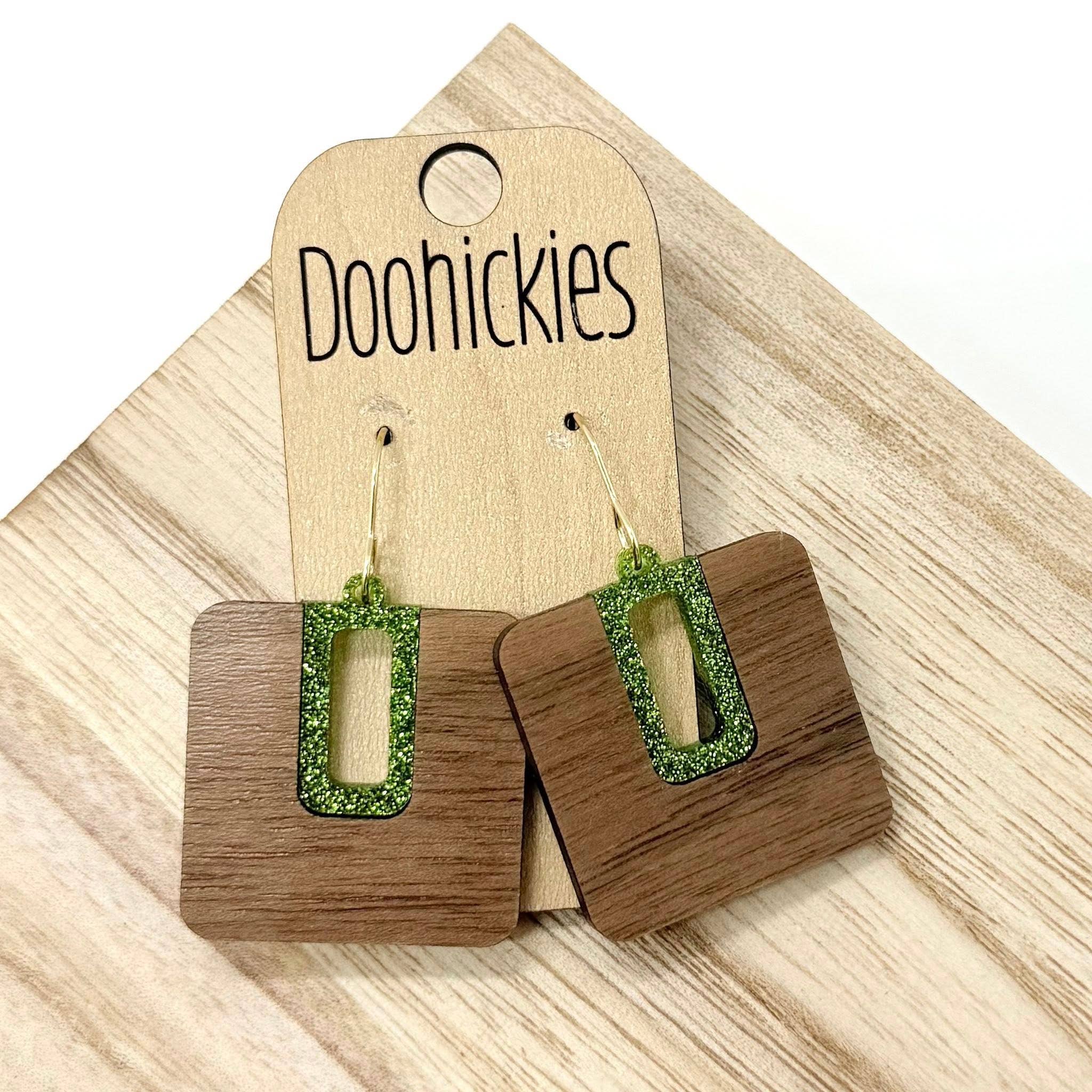 Doohickies - Wholesale Hangende/ronde oorbellen - Fall-la-la-la Bellas - Herfst Acryl Oorbellen3