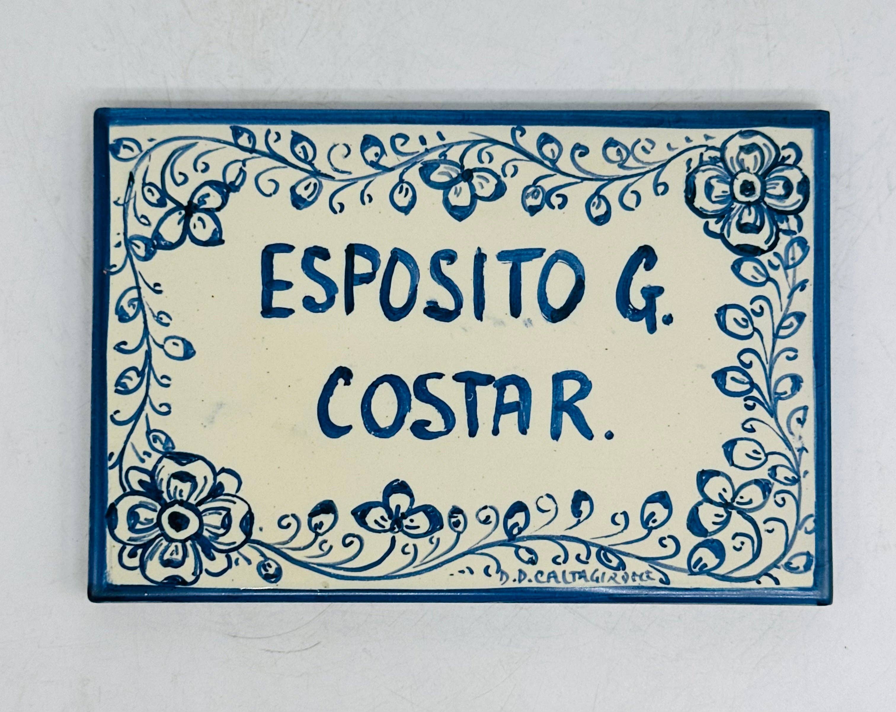 DD Ceramiche Siciliane – Engroshandel Vægfliser – Mattonella Familieplade cm 15x10 Håndværkskeramik Caltagirone5