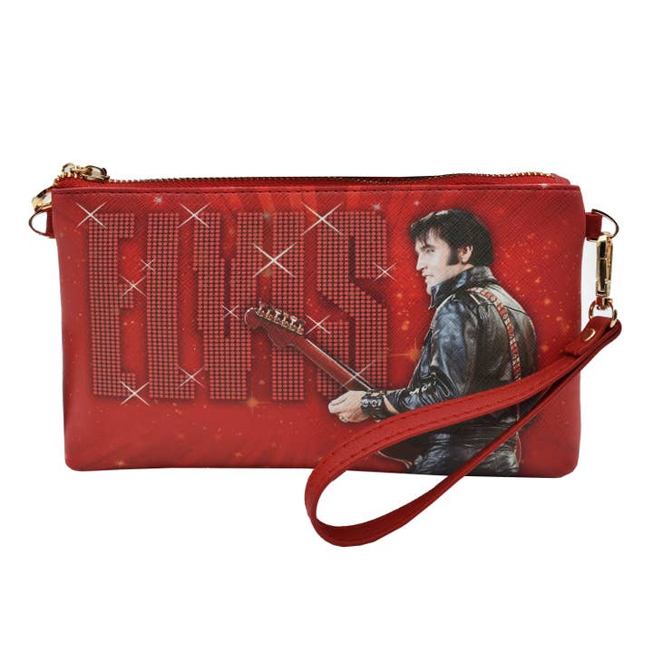 MID-SOUTH PRODUCTS - Wholesale Crossbody Bag - Women's - Elvis Purse - 68' Name w/ Chain