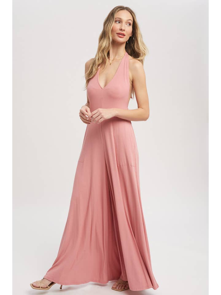 Bluivy - Wholesale Jumpsuit - Women's - WIDE LEG HALTER JUMPSUIT24