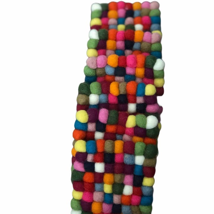 Funky Yak Ltd - Venta al por mayor Salvamanteles - Trébede/salvamanteles de fieltro hecho a mano.8