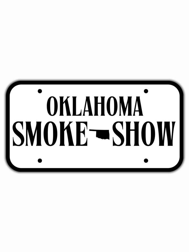 Oklahoma Smoke Show Klistermærke for engroshandel hos Hartland Goods