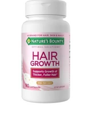 Nature’s Bounty Optimal Solutions Hair Growth 90ct (2pk) for wholesale by Majesitc Health