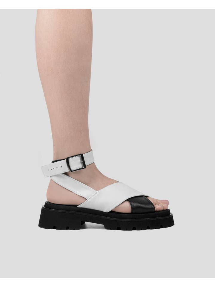 Bohema Clothing – Großhandel Sandalen – Damen – Medley-Sandalen aus Kaktusleder Dessertoā®3