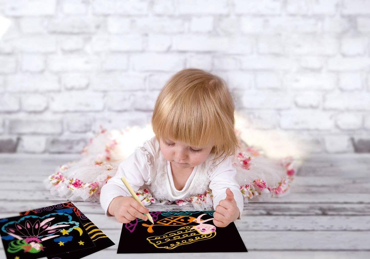DAM - Wholesale Art Set - Kids & Baby - Avenir - Scratch Art Junior MY LITTLE MERMAID2