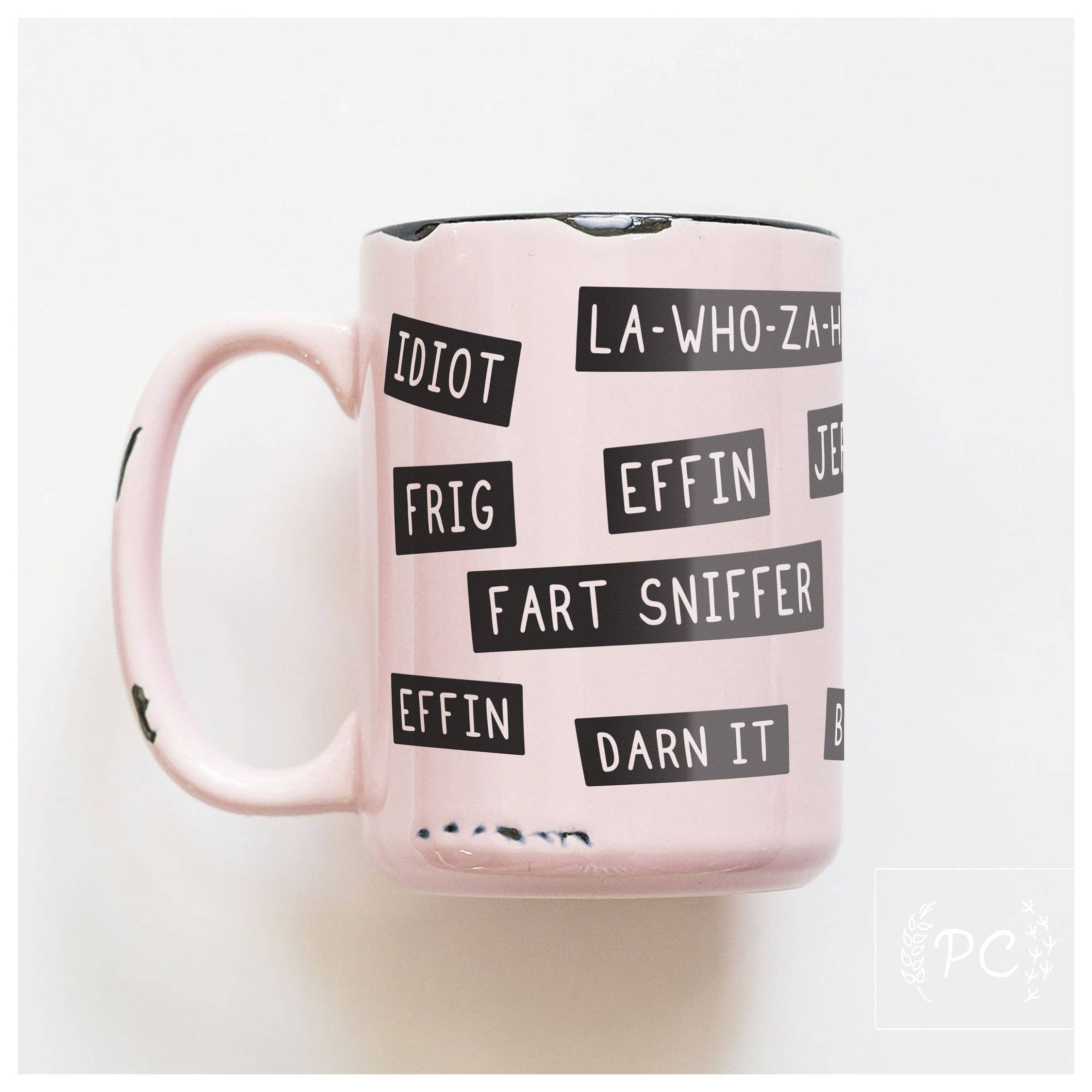 Prairie Chick Prints - Wholesale Coffee Mug - pg rated insults | ceramic mug12