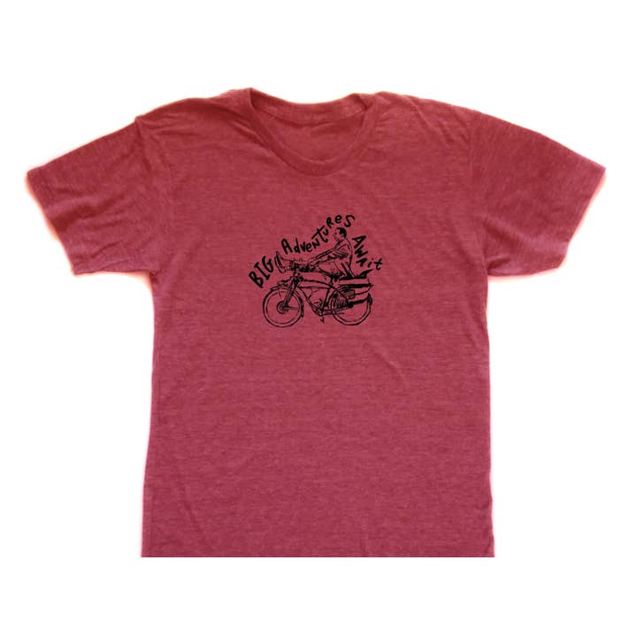 Big Adventure (Pee Wee) : Unisex Tee for wholesale by Megan Lee Designs