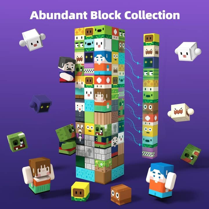 GobiDex - Wholesale Building Set - Kids - 2.5cm Zomblocks (GobiDex 100PCS Magnetic Blocks)3