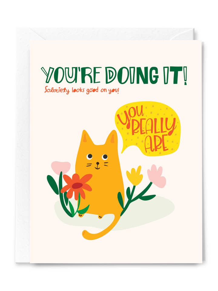 Tu es vraiment en train de le faire ! Célébrez la sobriété ! pour la vente par Happy Just Happy