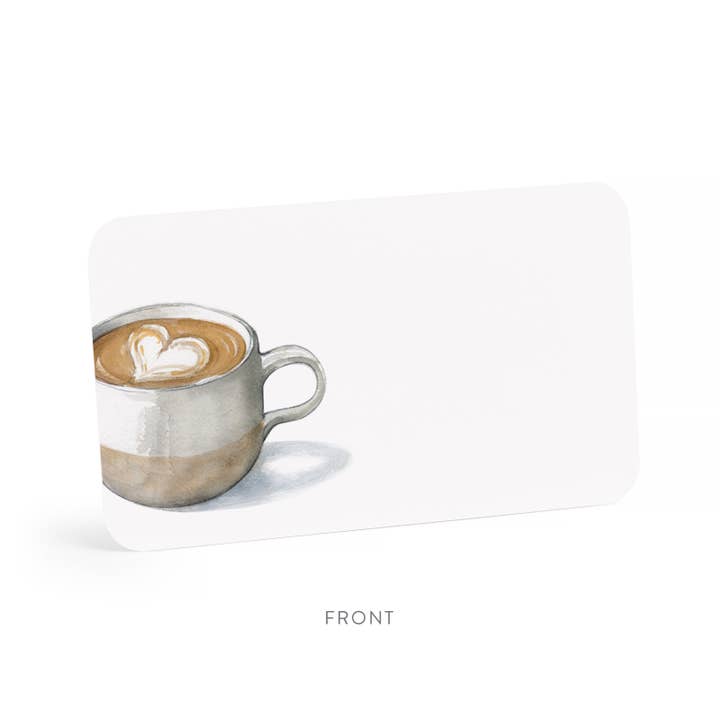 E. Frances Paper - Wholesale Stationery/Notecard Set - Latte Little Notes®2