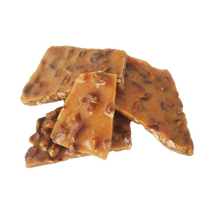 Bourbon Pecan Brittle for wholesale by Sugar Love