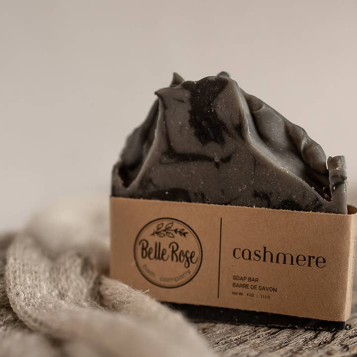 Cashmere Soap Bar for wholesale by BelleRose Bath Company