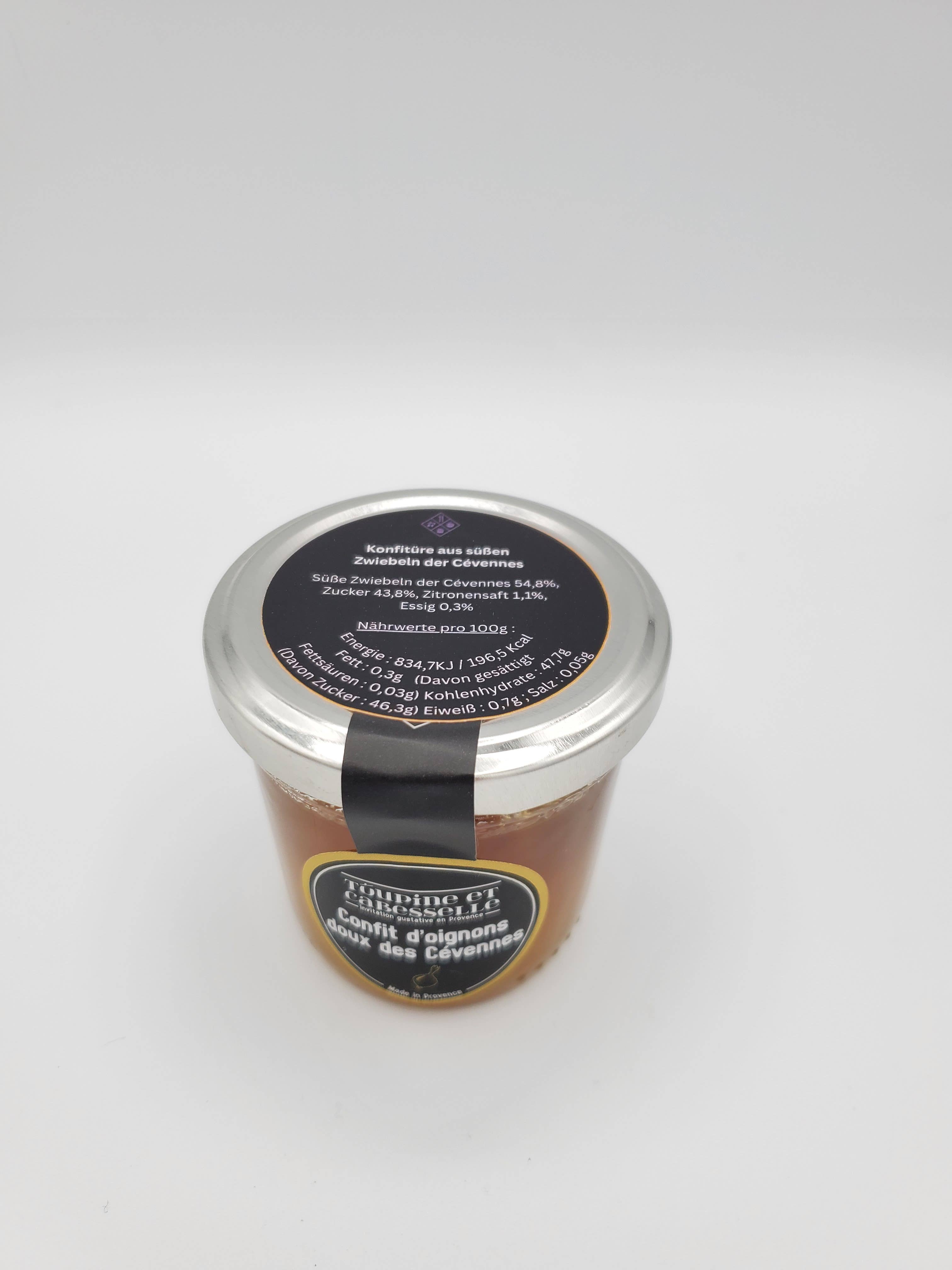 Toupine et Cabesselle - Vente Conserve de fruits - Confit d'oignons doux des Cévennes1