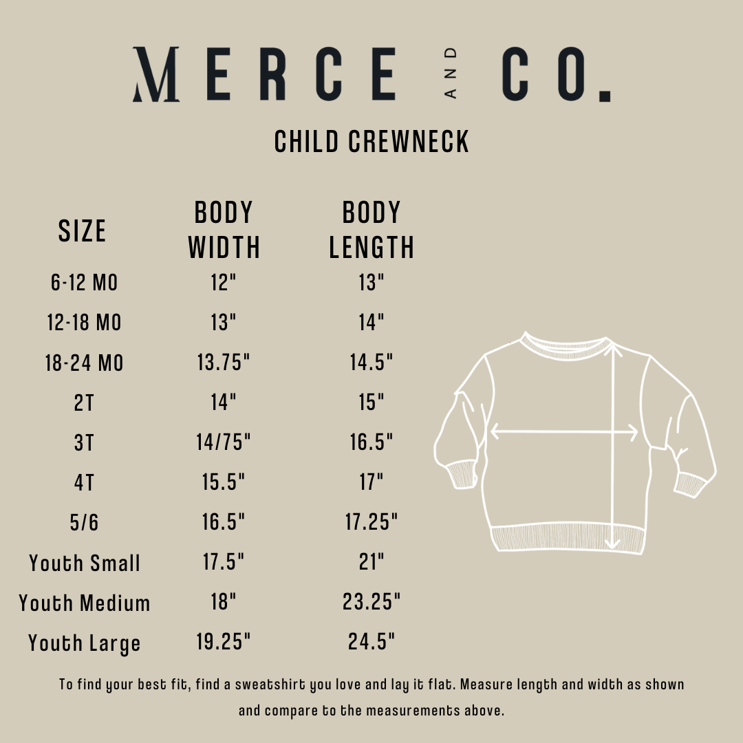 Bubs Chenille Child Waffle Sleeve Crewneck - Faded Mocha for wholesale on Faire4