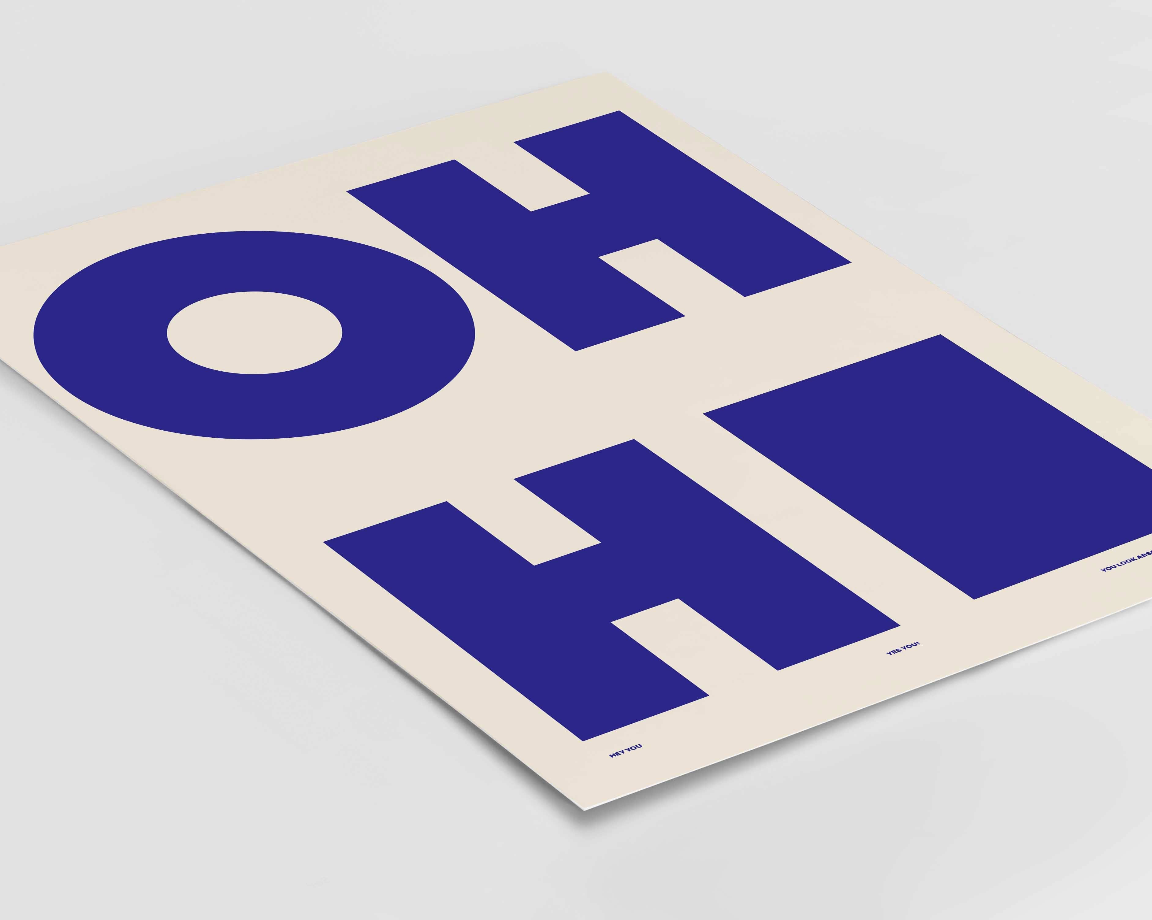 D'LUXE PRINTS – wholesale Poster – Oh Hi Print2