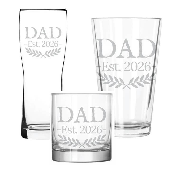 DAD est. 2026 Variety Pack, 20pc for wholesale by Pourware Inked