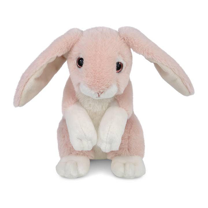 Pelúcia Super Macia - Coelho Rosa Bebé 8" por atacado de Cota Global