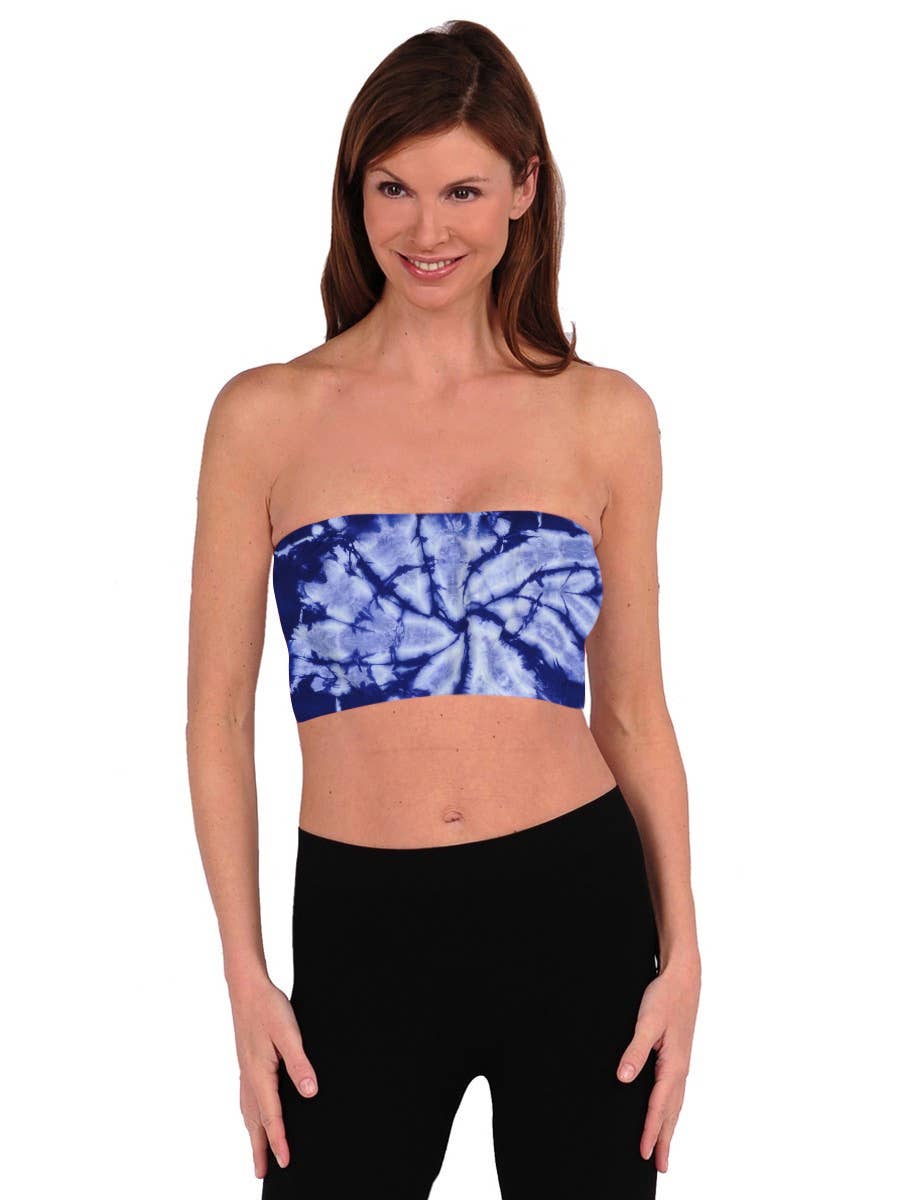 TINA Stephens Italy/Tees By Tina - Wholesale Bustier - Women's - Tie Dye Bandeau (49B)4