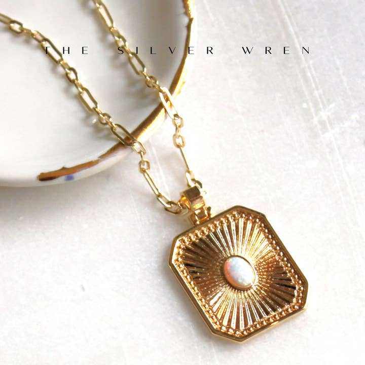 Sutton hanger ketting voor wholesale door The Silver Wren