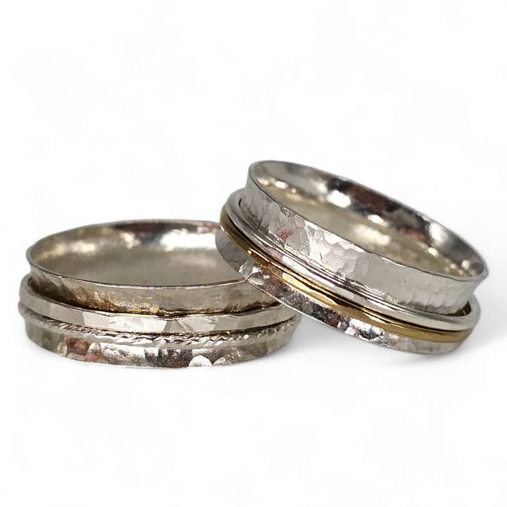 Jaclyn Nicole - Wholesale Band/Stacked Ring - Presence Spinner Rings2