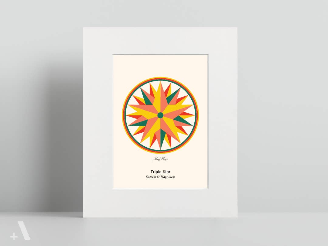 Addvent - Wholesale Art Print - Pennsylvania Dutch Hex Signs / Small Art Prints19