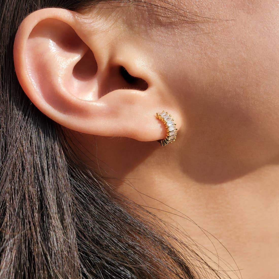 HolyBang Jewels - Vente Petits anneaux - Boucles d'oreilles huggy baguette - diamètres intérieurs 6 mm, 8 mm, 10 mm2