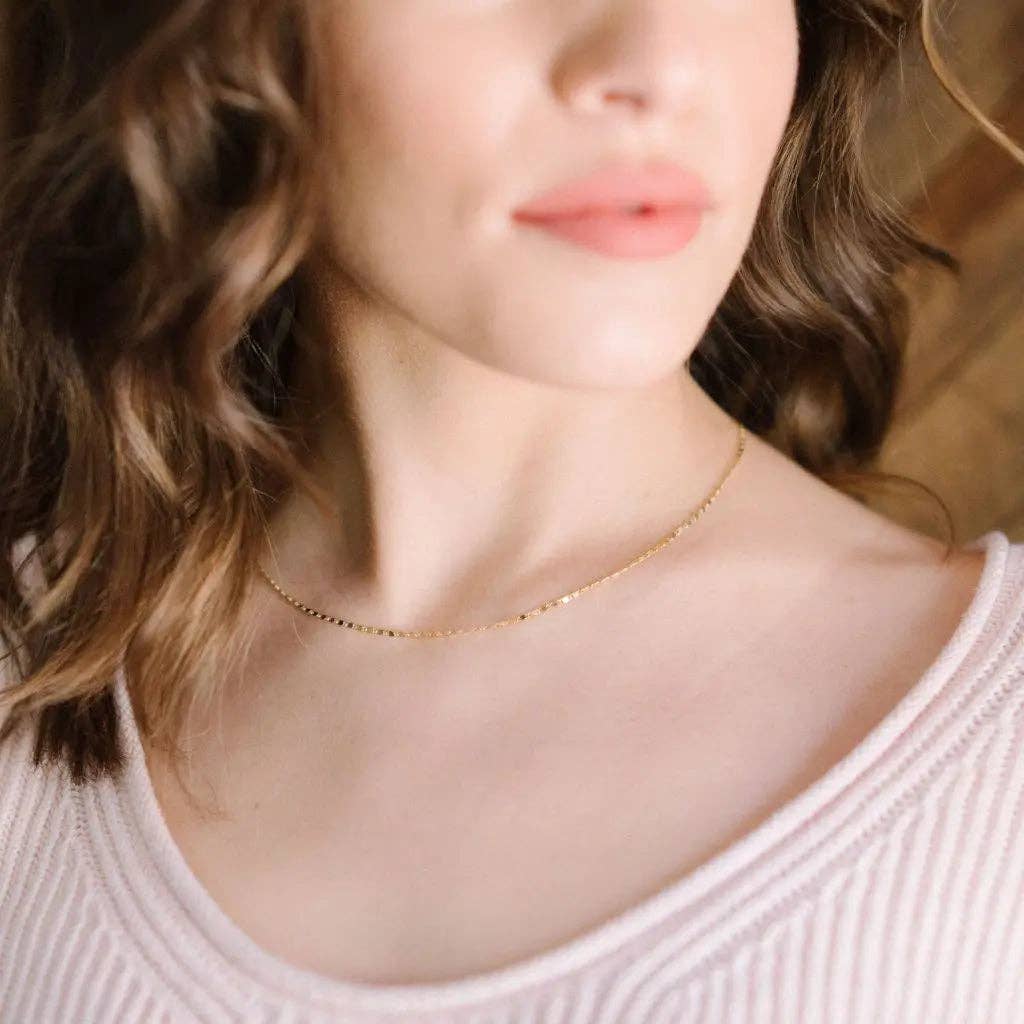 Honeycat Jewelry - Wholesale Link & Chain Necklace - Confetti Chain Choker-Necklace5