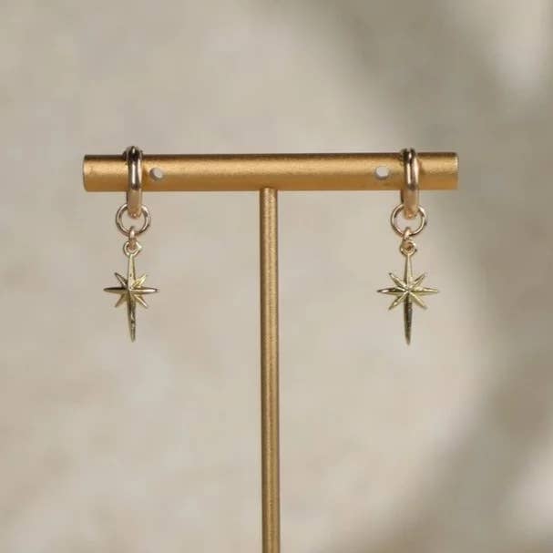 HUGGIE HOOP & NORTH STAR for wholesale by Rachel Nathan