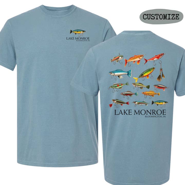 222 PARKSIDE – Engroshandel T-shirt med print - Unisex – Tilpasset Strandflag Foran og Bagpå T-shirt (Kopi)