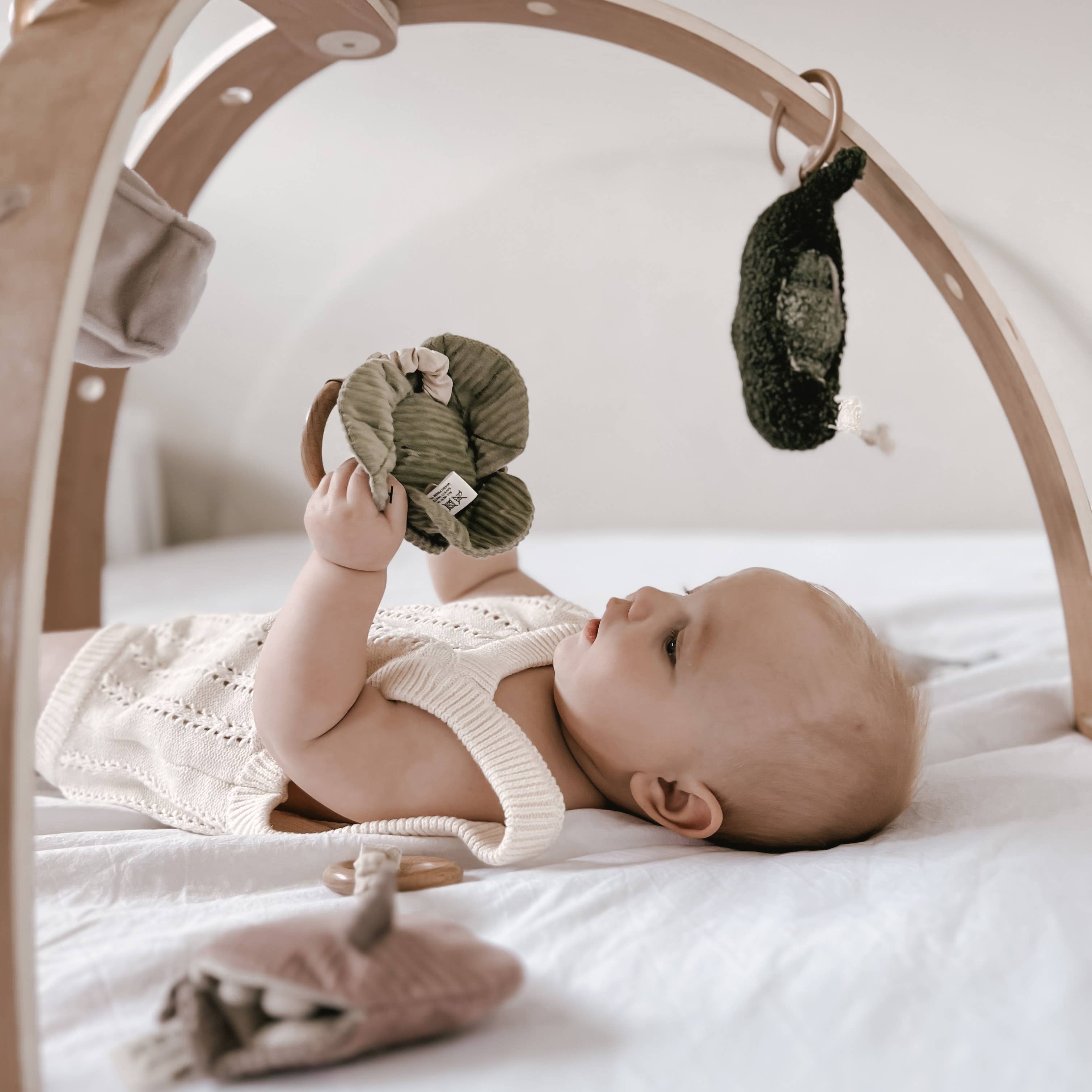 Little Lamb Kind - Wholesale Handheld Rattle - Baby - Cabbage // Handheld Rattle for Baby6