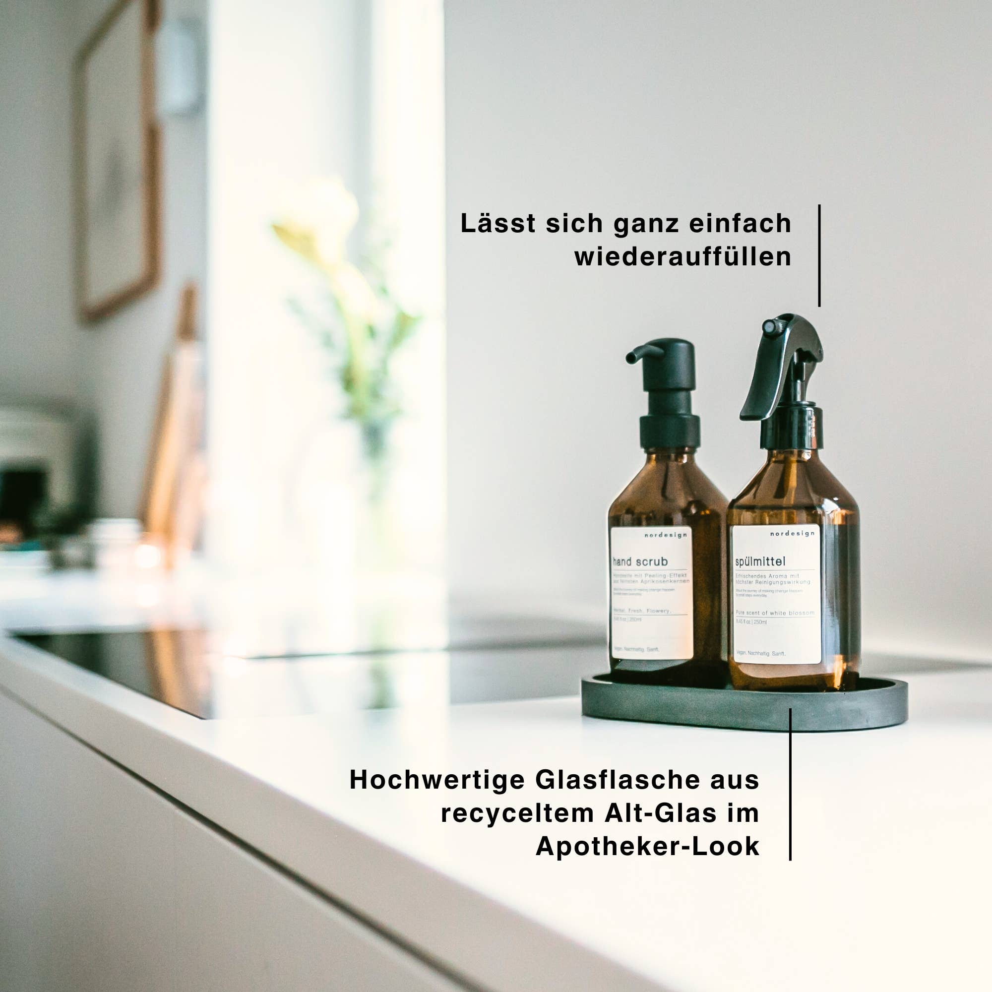 nordesign – Engroshandel Opvaskemiddel – Opvaskemiddel (250 ml) – Duft: Noter af hvid blomst4