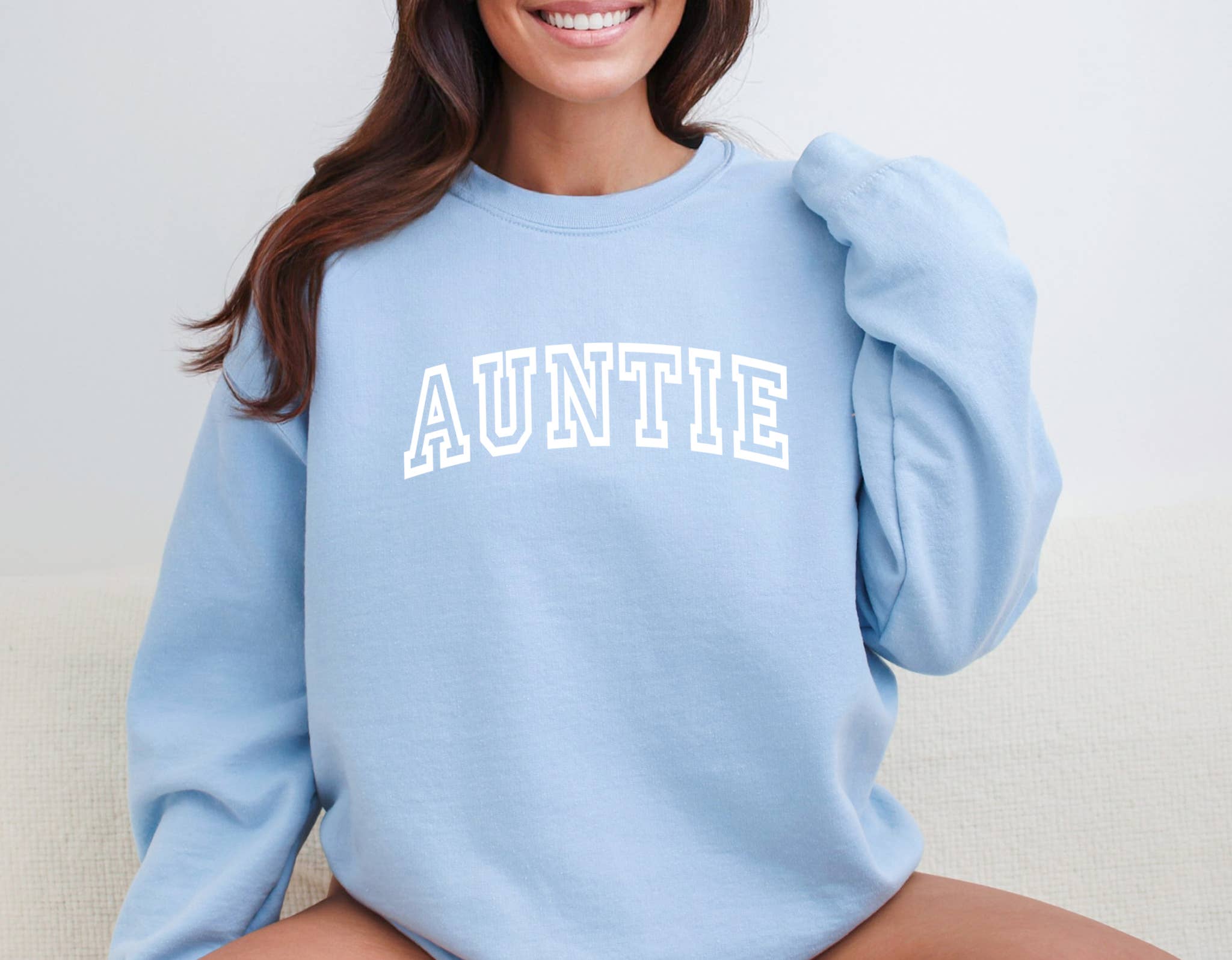 Custom T Story – Camisola gráfica - Mulher por atacado – Camisola Tia, Presente Nova Tia, Presente de Anúncio da Tia2