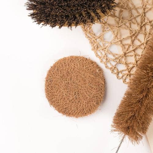 Karmic Seed - Wholesale Cleaning Sponge - Coconut Coir Dish Pads/ Utensil Scouring Scrubs 100% Natural4