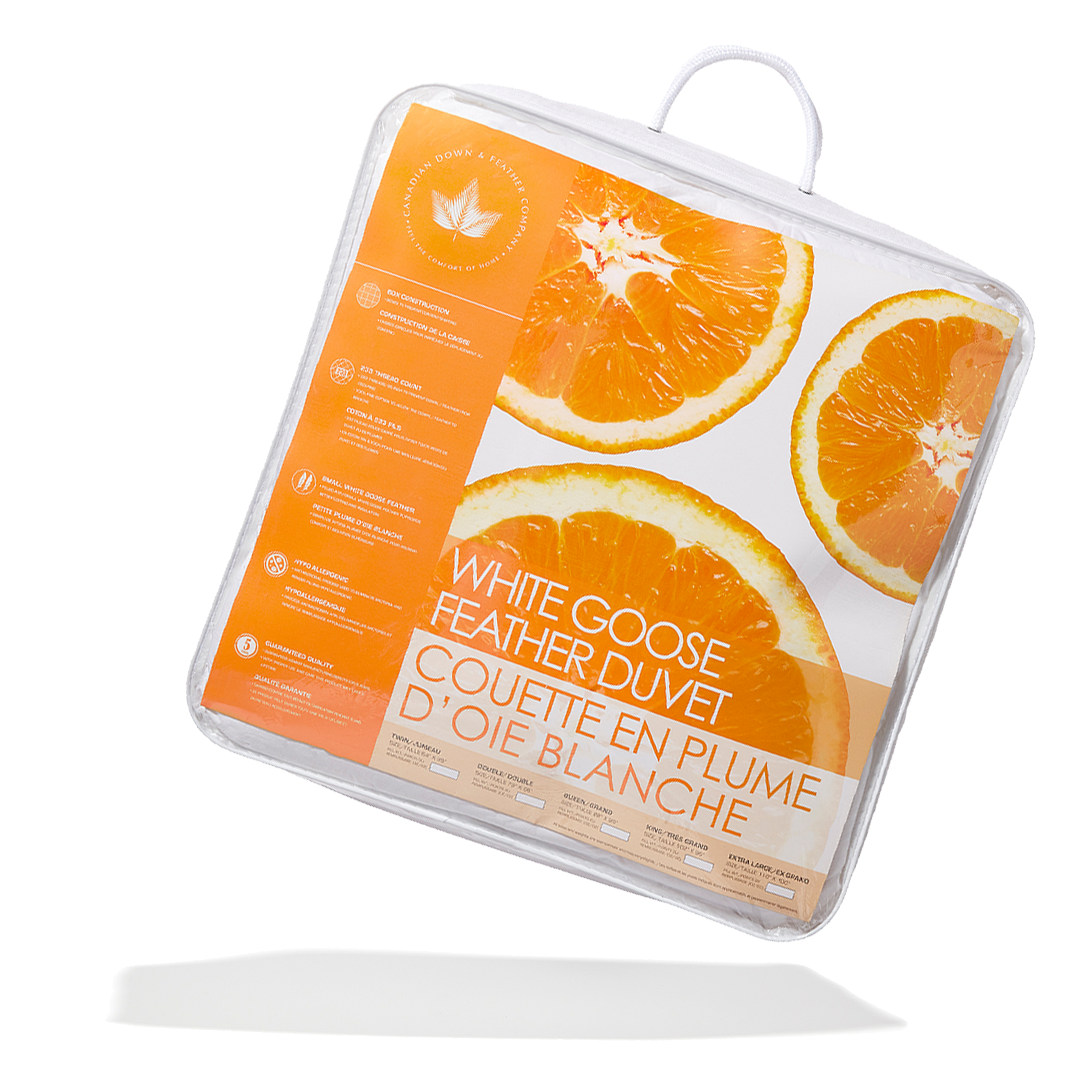 Canadian Down & Feather Company - Wholesale Dekbedovertrek - Dekbed gevuld met witte ganzendons1