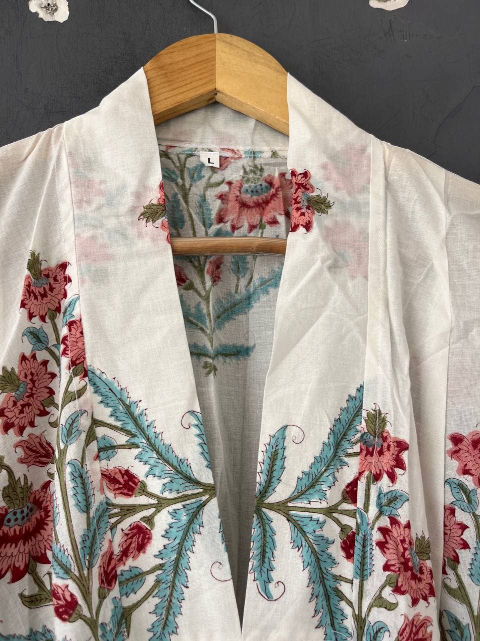 Bhawana Handicrafts - Wholesale Dress - Women's - Floral Print Beach Wear Women Cotton Long Maxi Picnic Dress 1