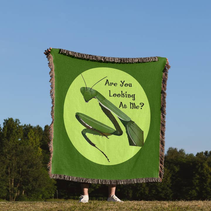 3dRose - Wholesale Throw Blanket - 3dRose, Praying Mantis, Blanket1