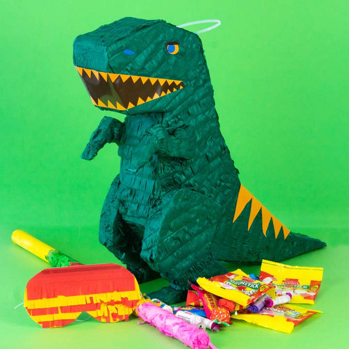 Rinkit Ltd - Venta al por mayor Regalo para invitados - Piñata de dinosaurio de papa fax