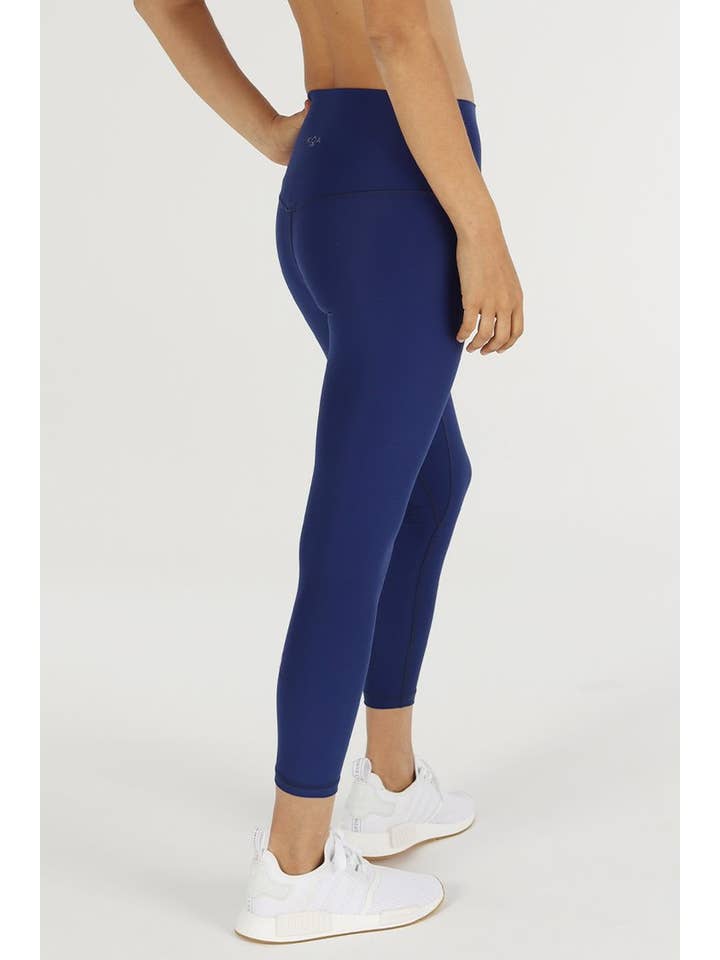 KOA yoga - Wholesale Athletic/Lounge Leggings - Women's - Silhouette Legging 7/8 - Night Blue2