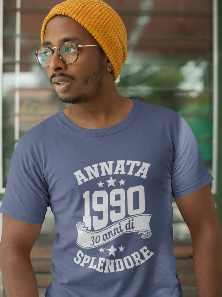 Ultrabasic® Homme T-Shirt Graphique Vintage Fatto nel 1990, 30 Anni di Splendore Anniversaire Cadeau for wholesale by ULTRABASIC