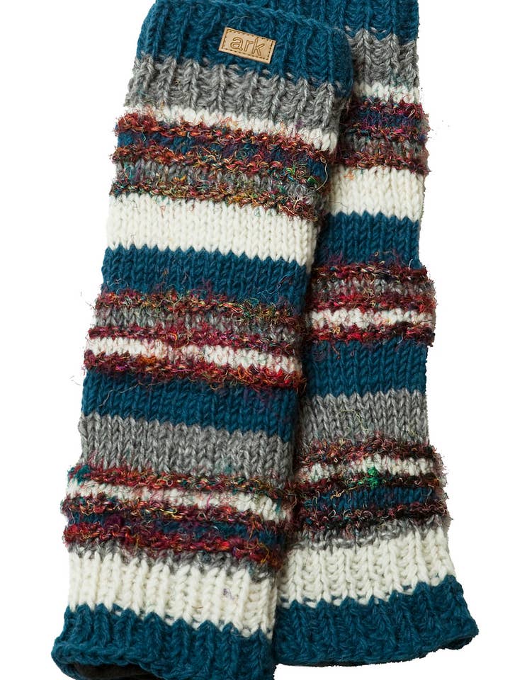 Swool Stripe Leg Warmer for wholesale by Ark Imports