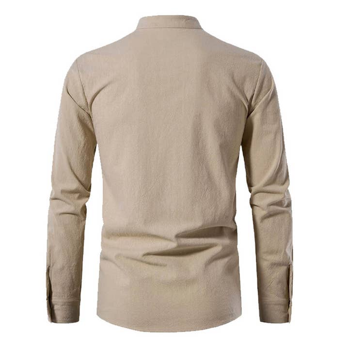 ACCITY - Wholesale T-Shirt - Men's - HALLOWEEN COS MEDIEVAL WIZARD LONG SLEEVE SHIRT_CWTSTL0099411